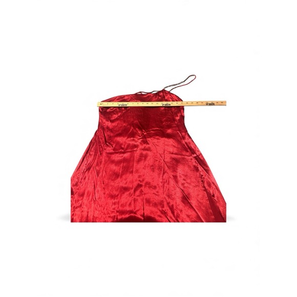 For Love And Lemons Elora‎ Midi Dress Rhinestone Strap One Shoulder Size Large - Picture 5 of 10